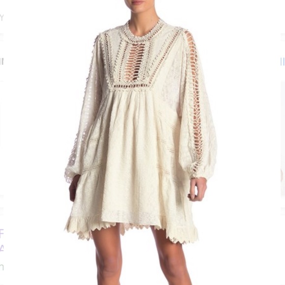 Free People Dresses & Skirts - Free People Venice Mini long sleeve dress